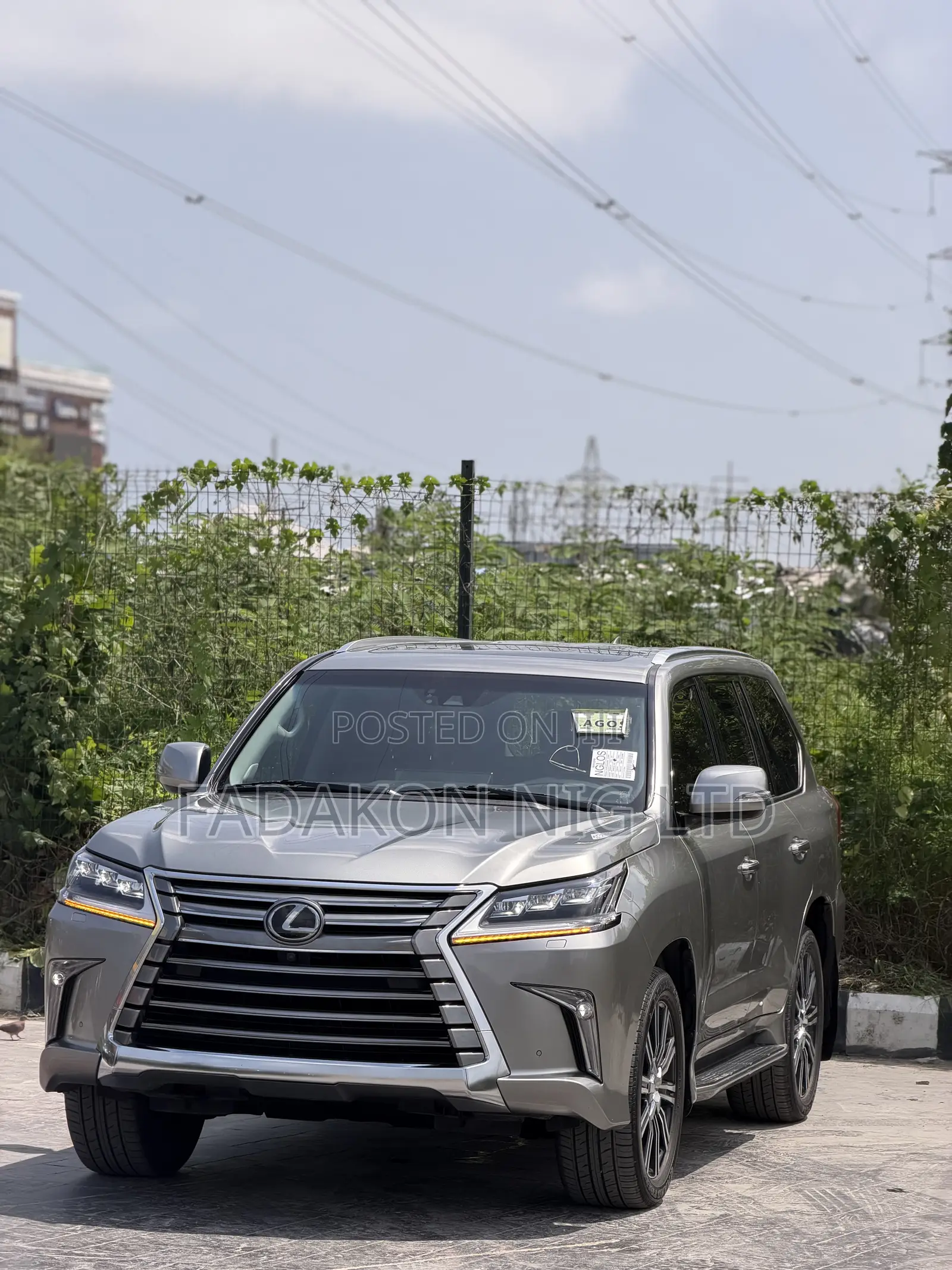 Lexus LX 570 AWD 2018 Silver