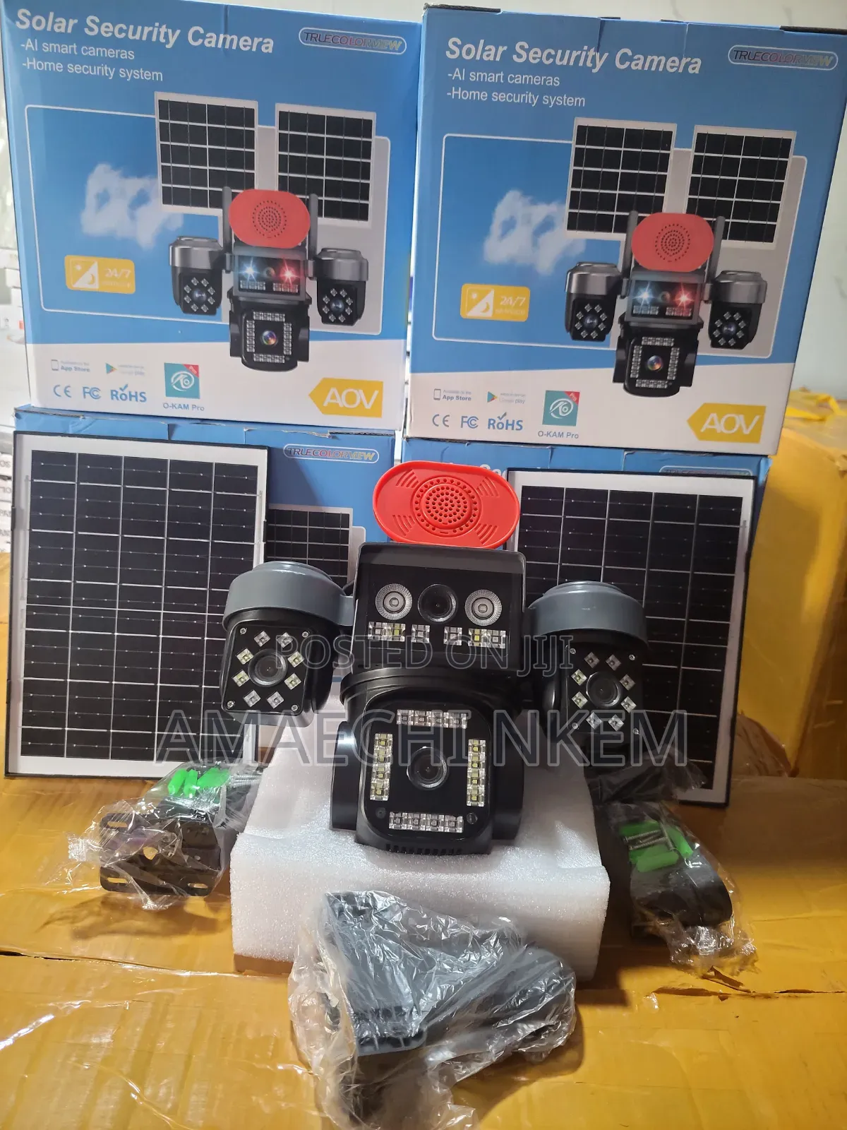 Solar CCTV Camera