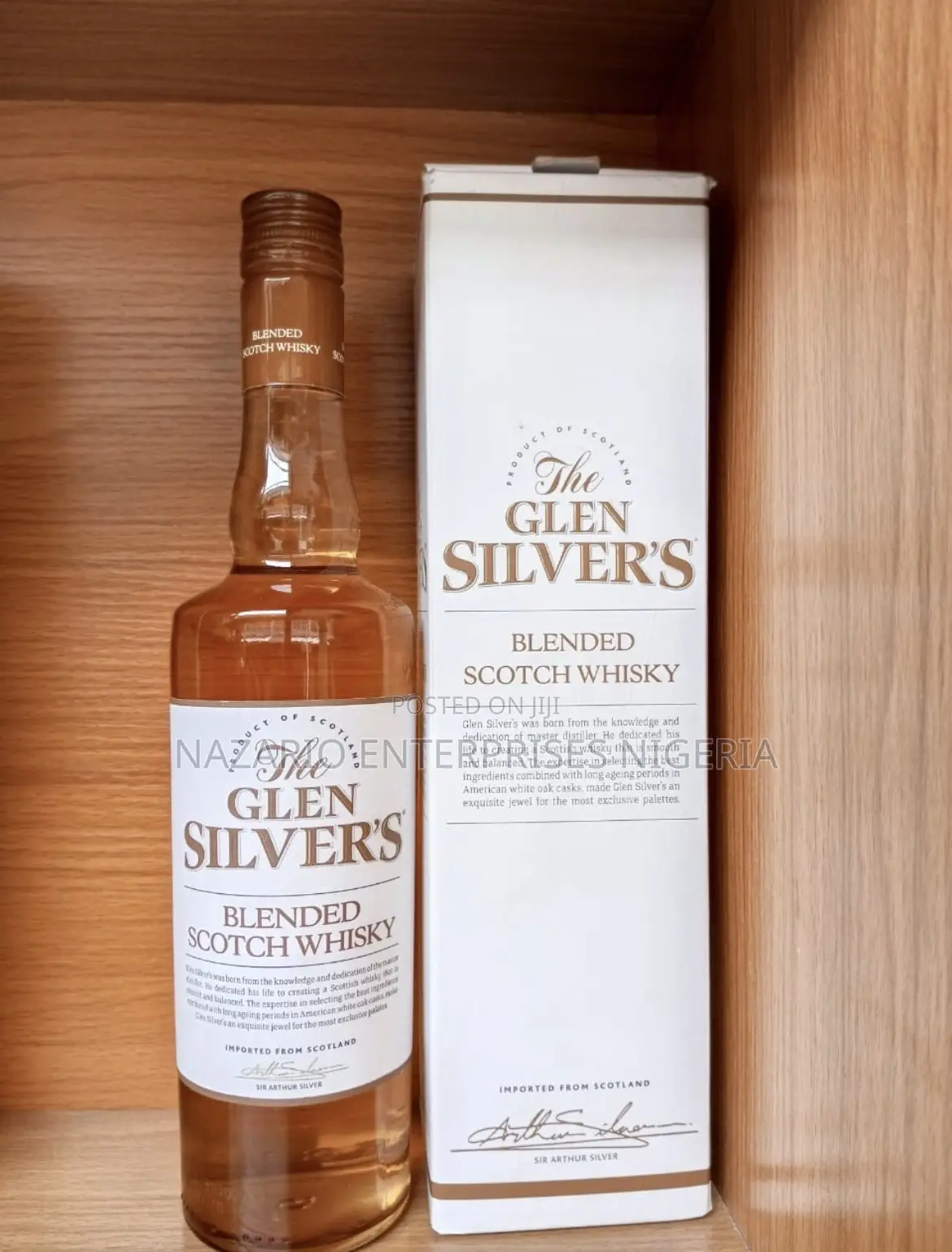 Glen Silver’S Blended Scotch Whisky by 12 Bottles