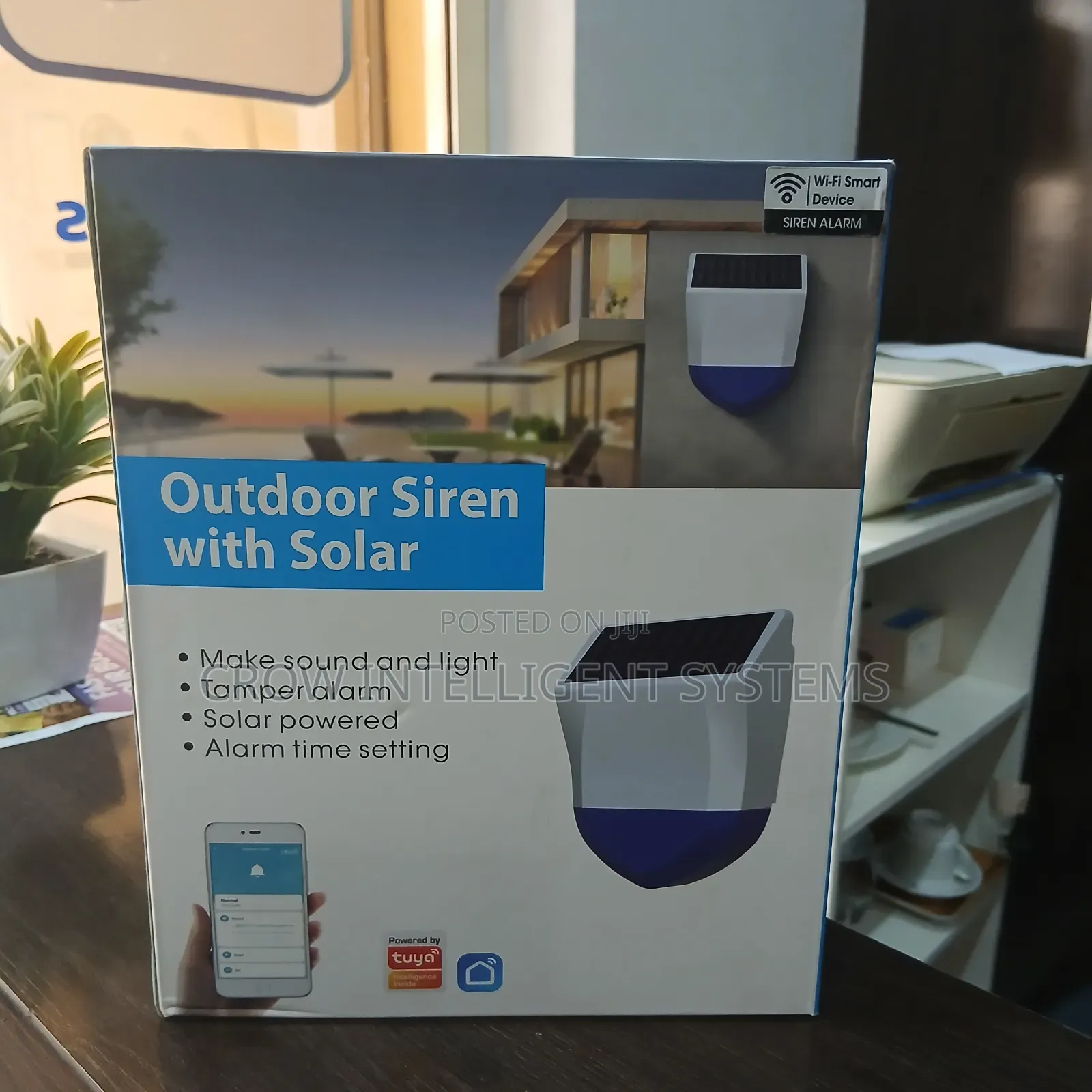 Outdoor Siren With Solar