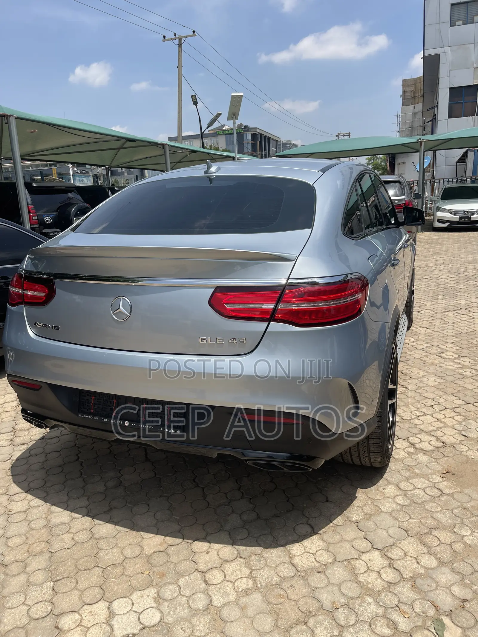 Mercedes-Benz GLE-Class 2018 Blue