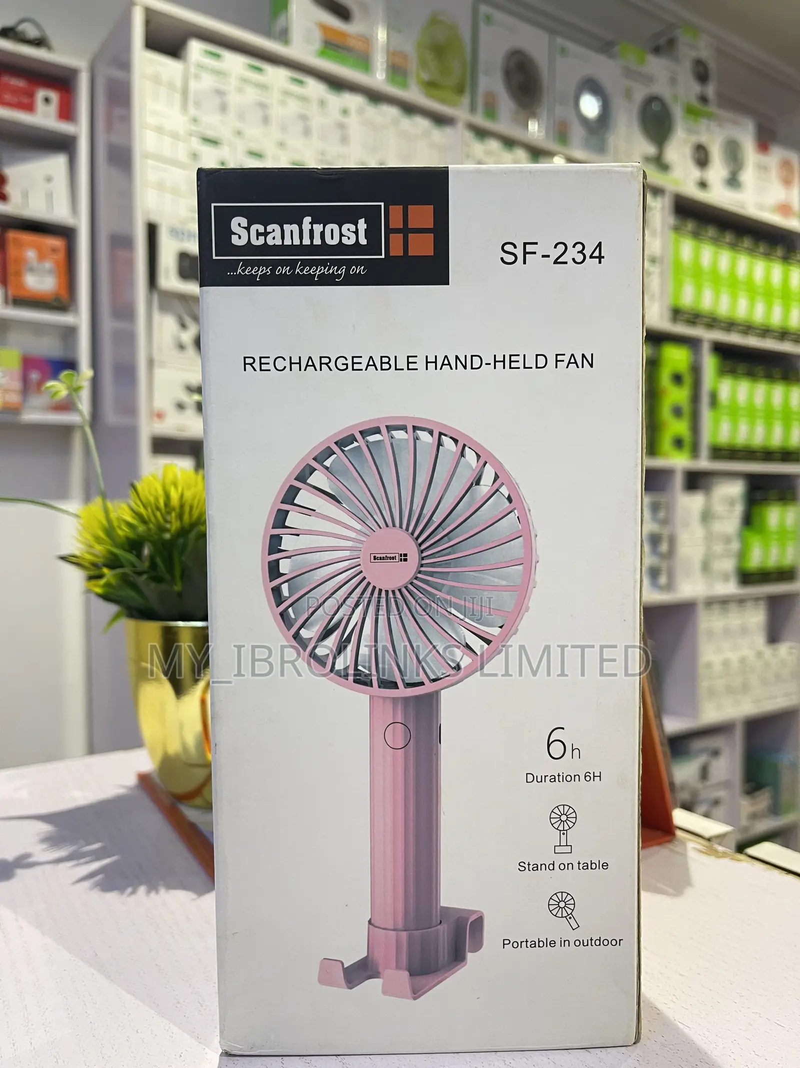 Rechargeable Mini Fan