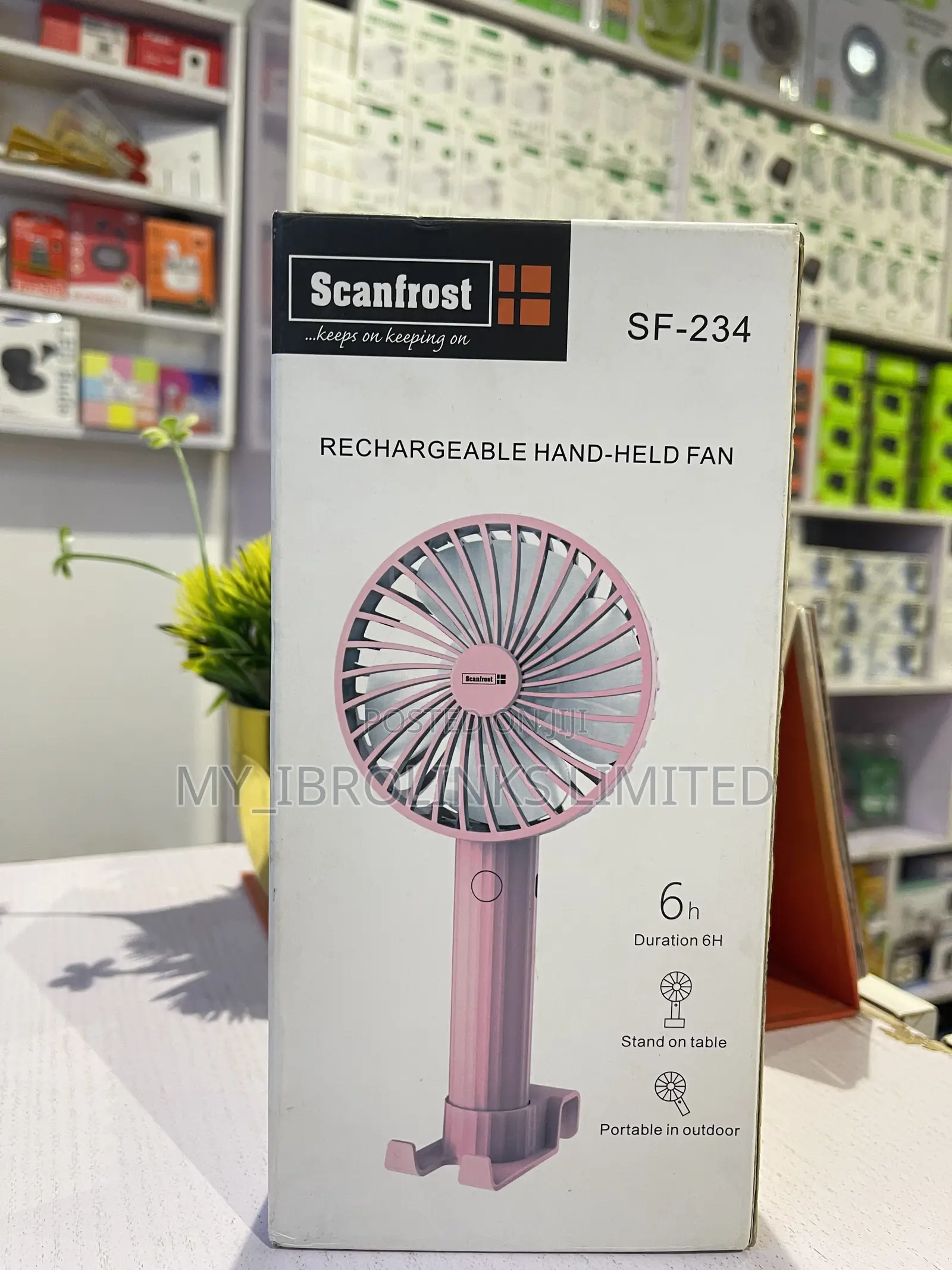 Rechargeable Mini Fan