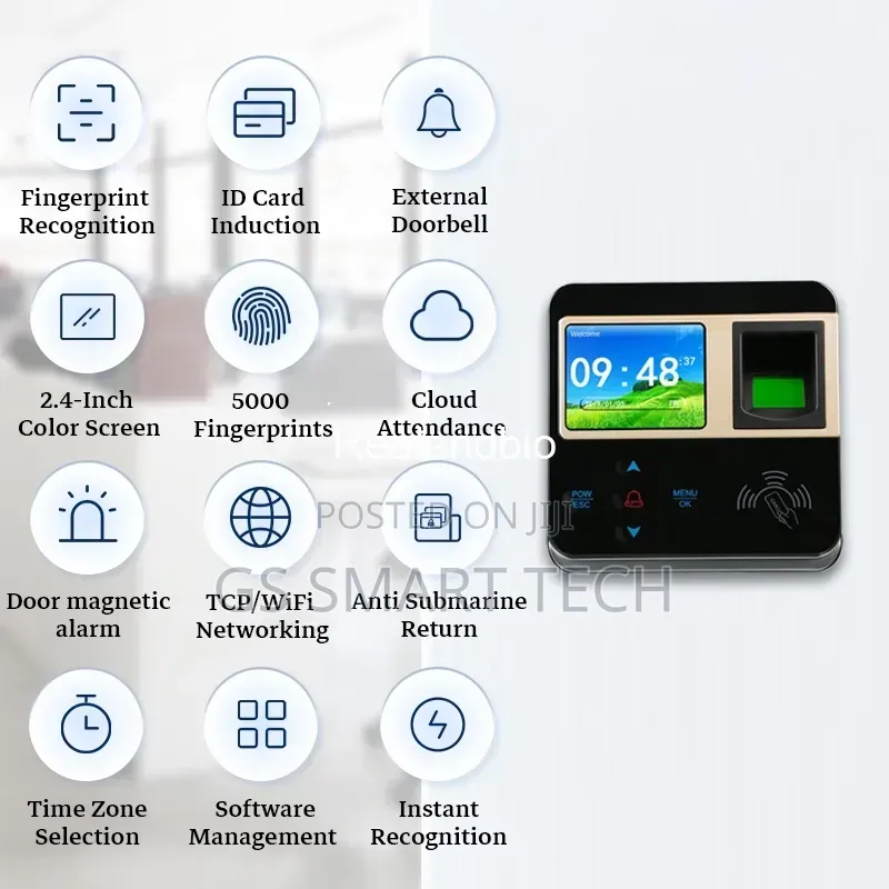 Realand Access Control Fingerprint With Card