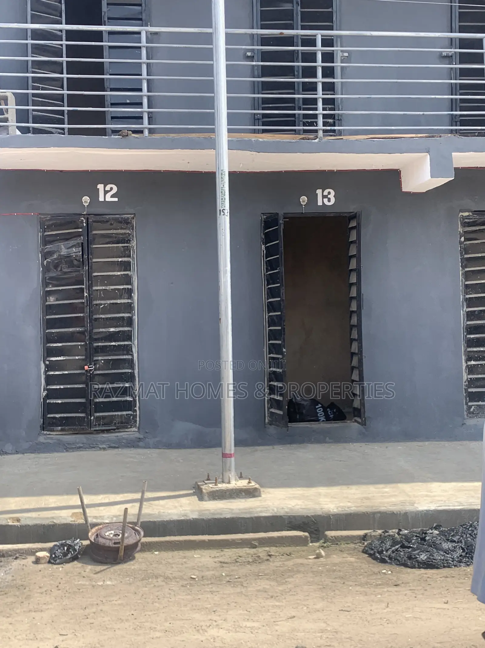 A Newly Built Shop Facing the Road