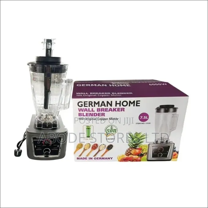 German Home 7.5l Wall Breaker Blender Commercial Blender - 5000w