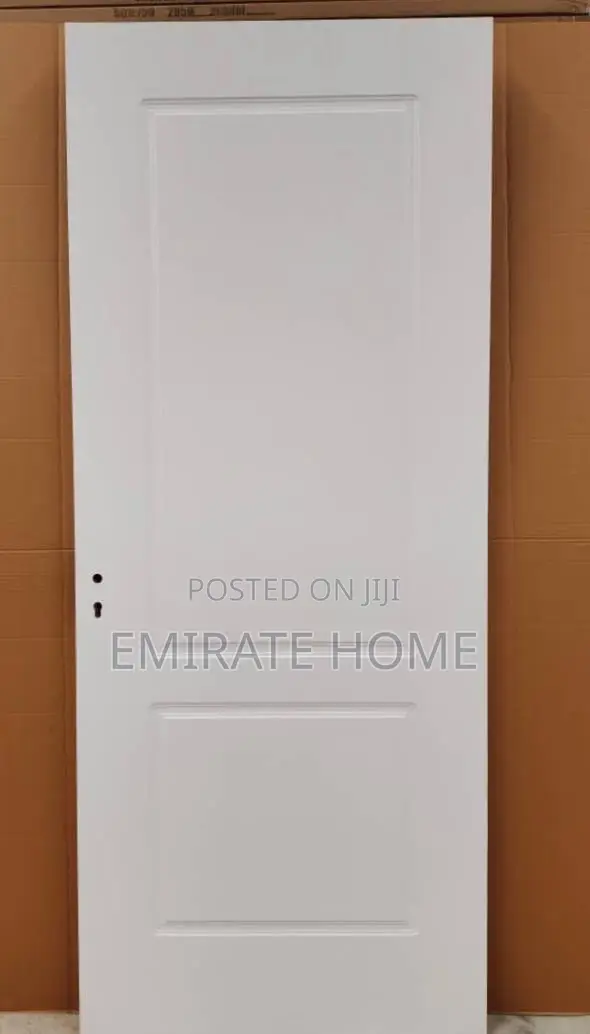 HDF Room Wooden Door With Complete Frame and Key