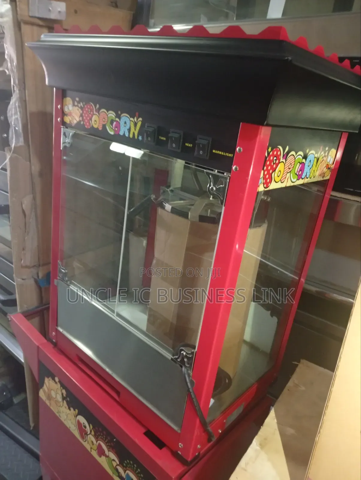 Popcorn Machine With Cart