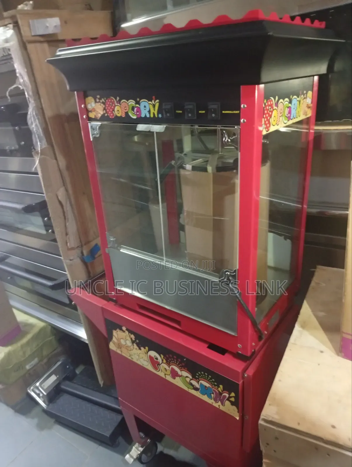 Popcorn Machine With Cart