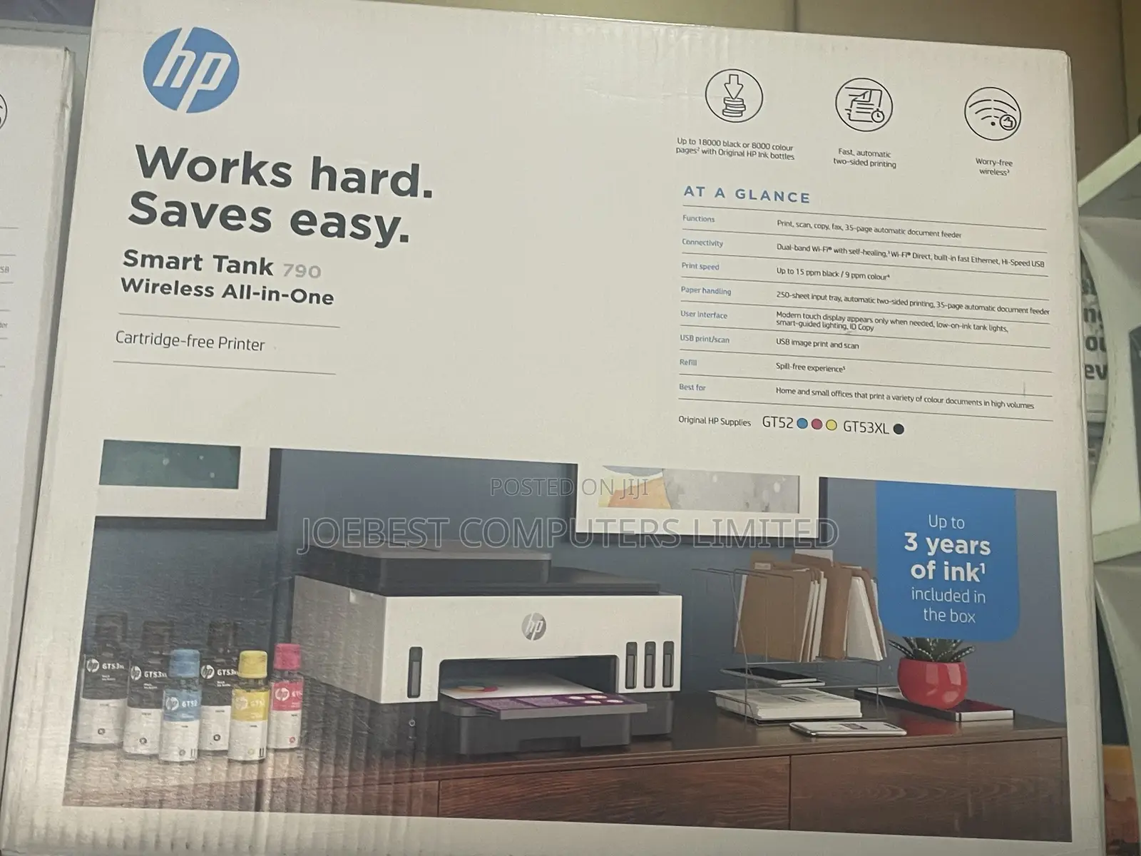 Hp Smart Tank 790 Wireless All in One
