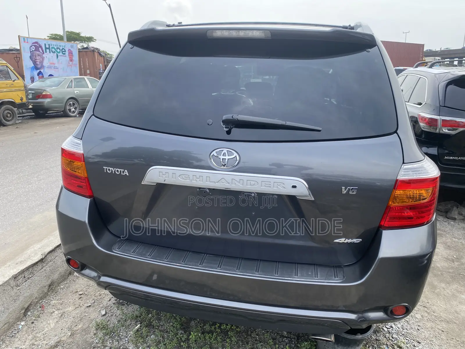 Toyota Highlander Limited 2010 Gray
