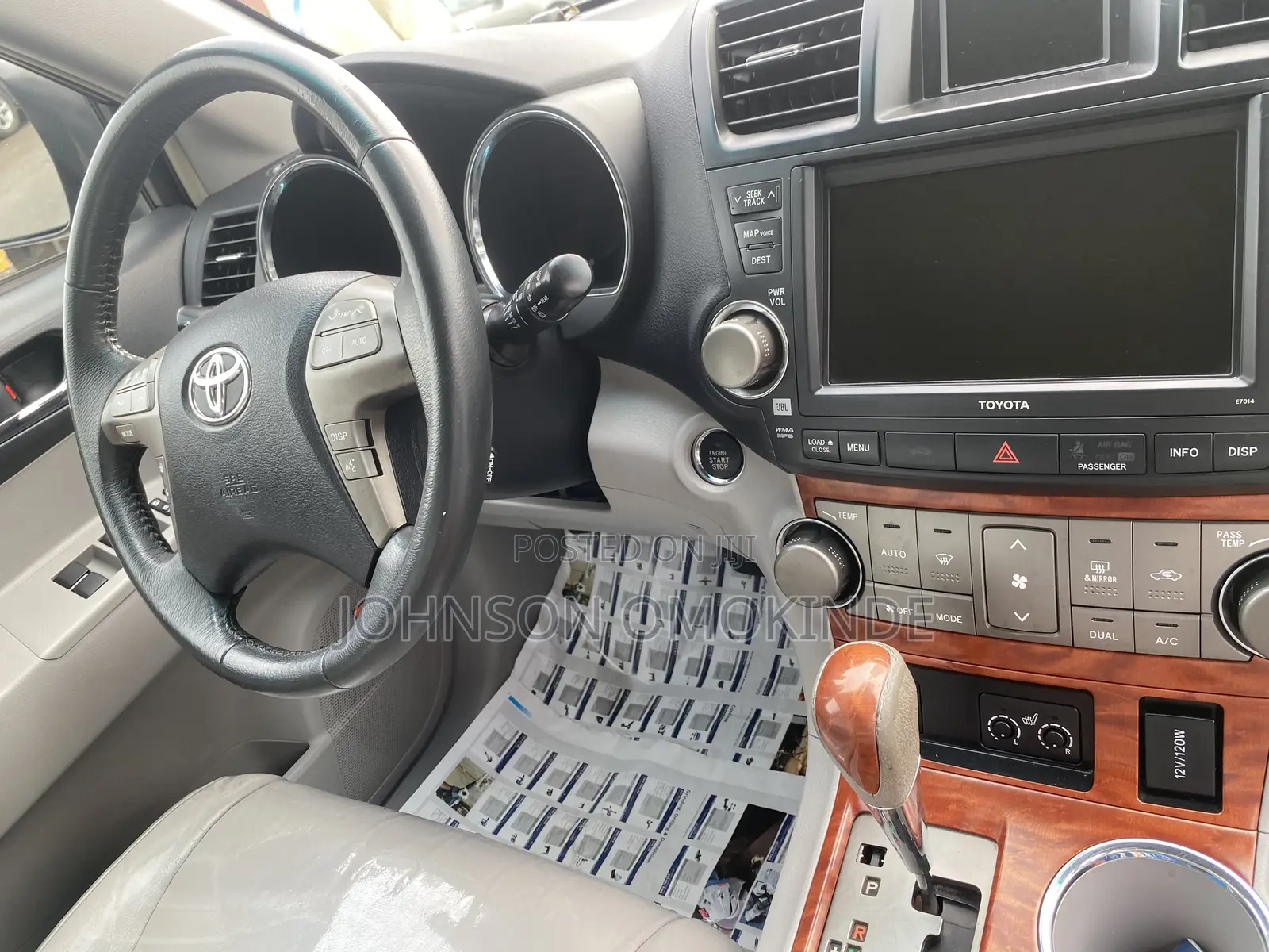 Toyota Highlander Limited 2010 Gray