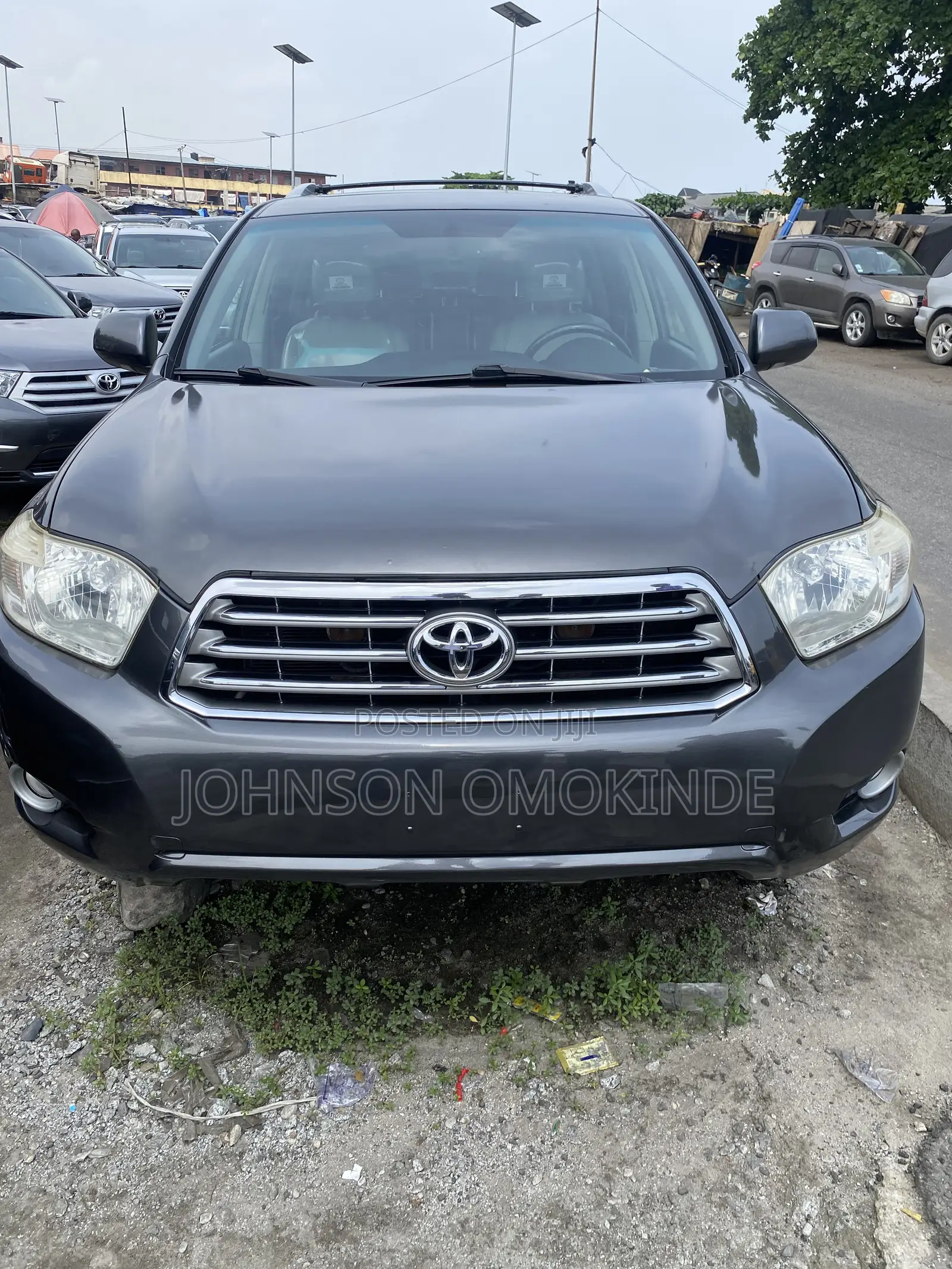 Toyota Highlander Limited 2010 Gray