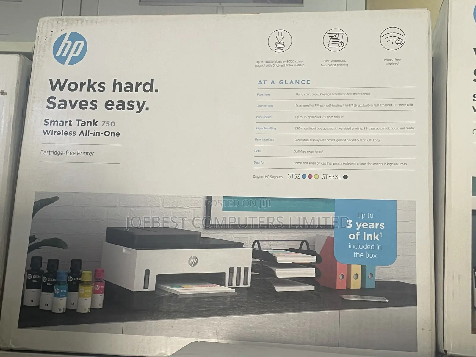 Hp Smart Tank Wireless All in One