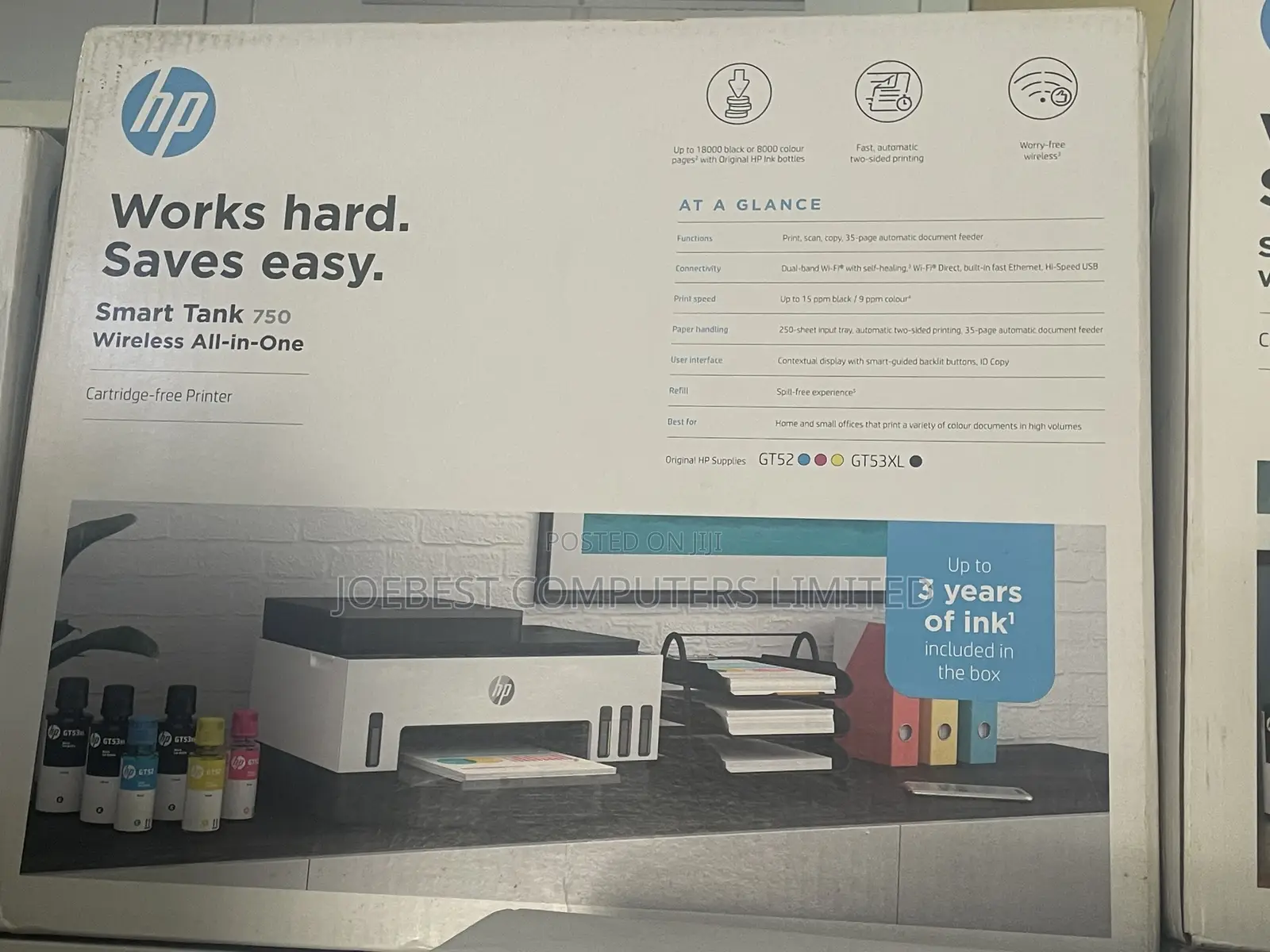 Hp Smart Tank Wireless All in One