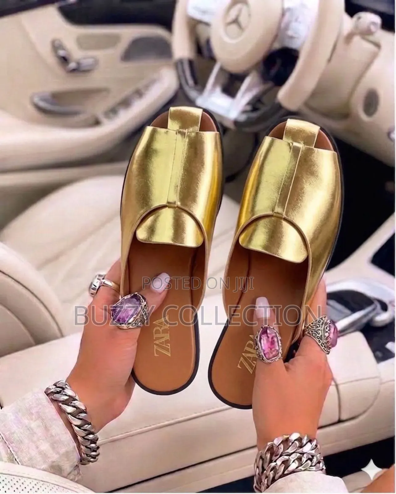 Luxury Stylish Flat Slippers