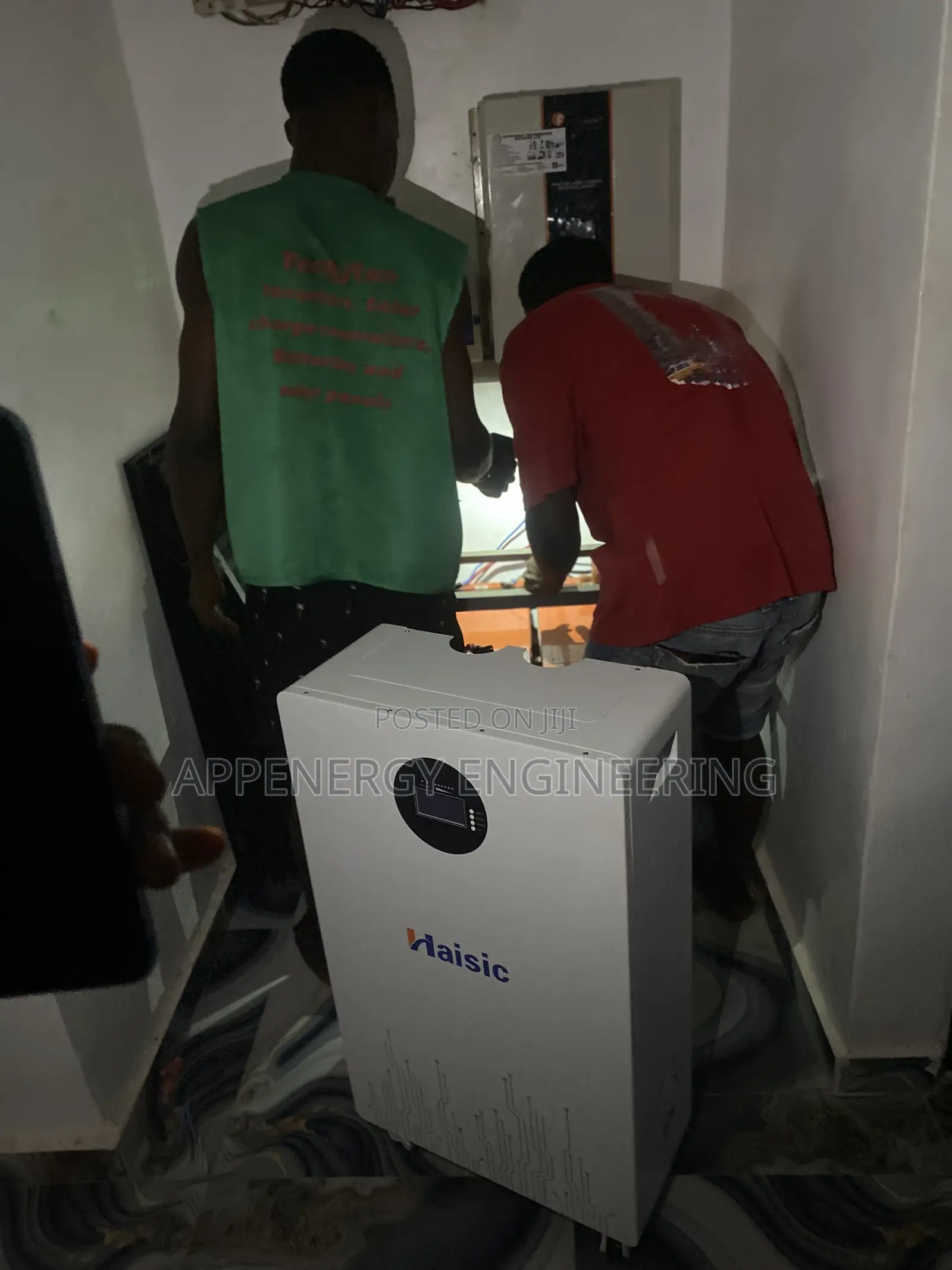 7.5kva Felicity and 15kwh Haisic Lithium Battery