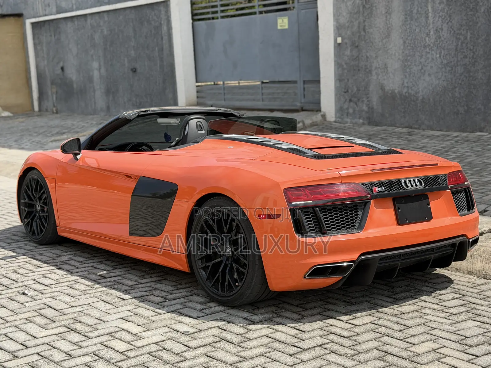 Audi R8 5.2 V10 AWD quattro Spyder 2017 Orange