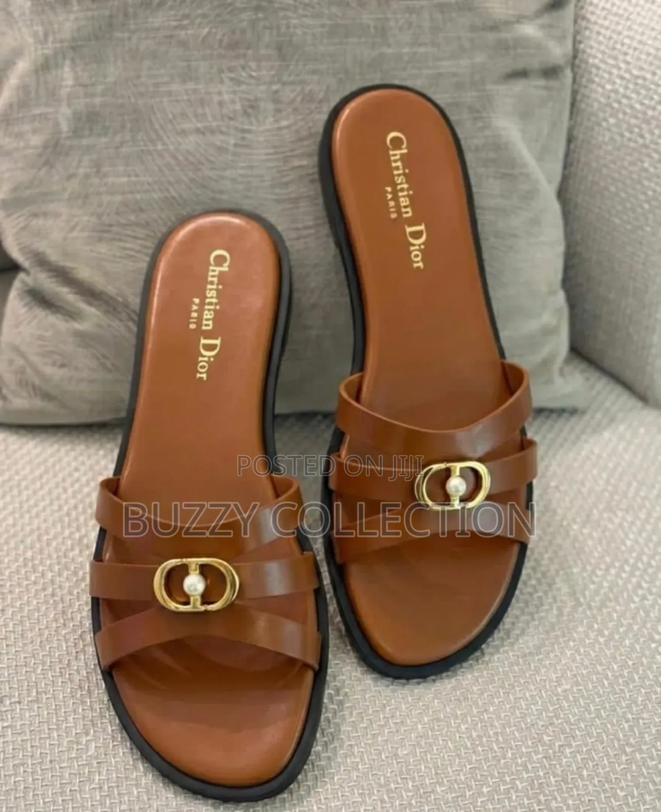 High Quality Christian Dior Flat Slippers