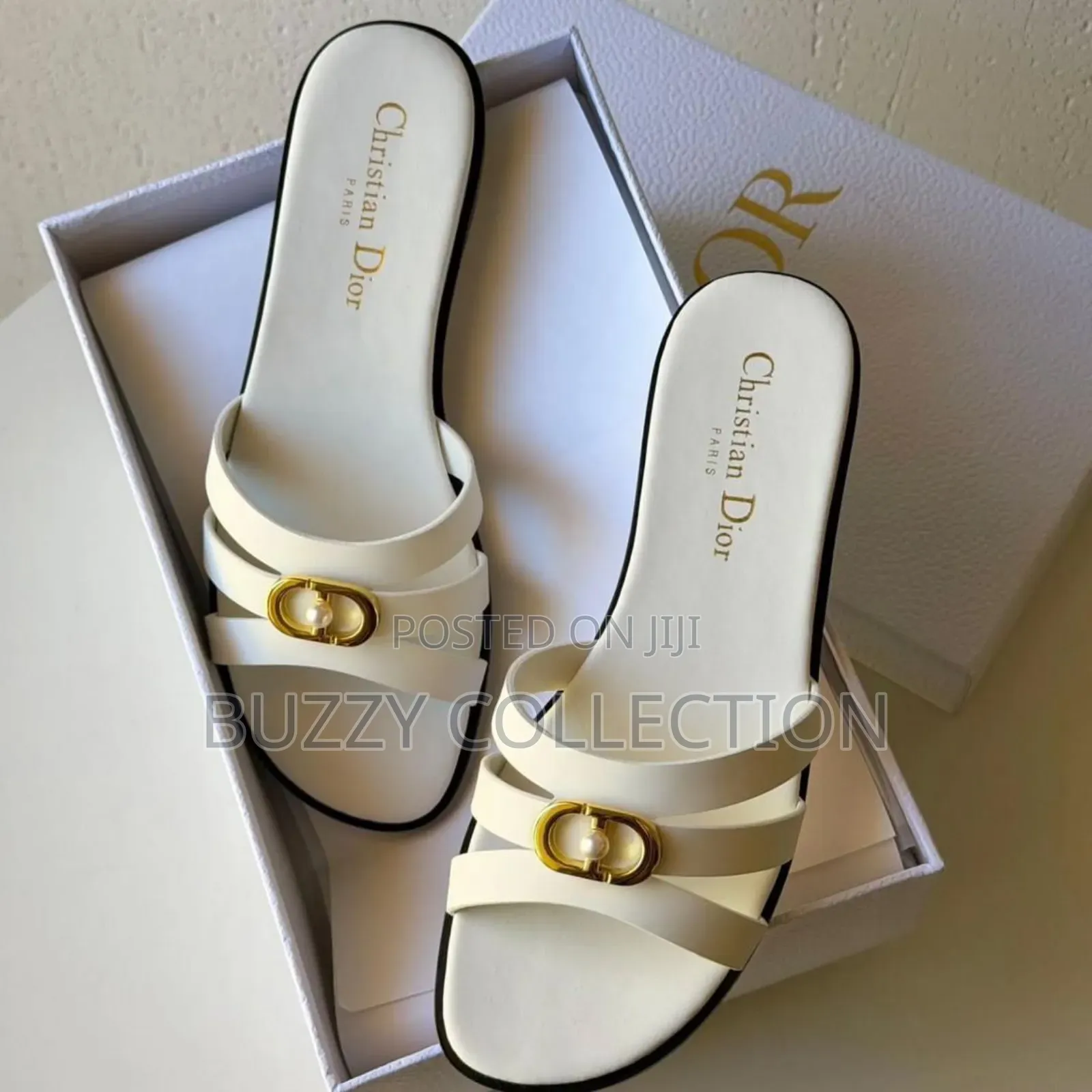 High Quality Christian Dior Flat Slippers