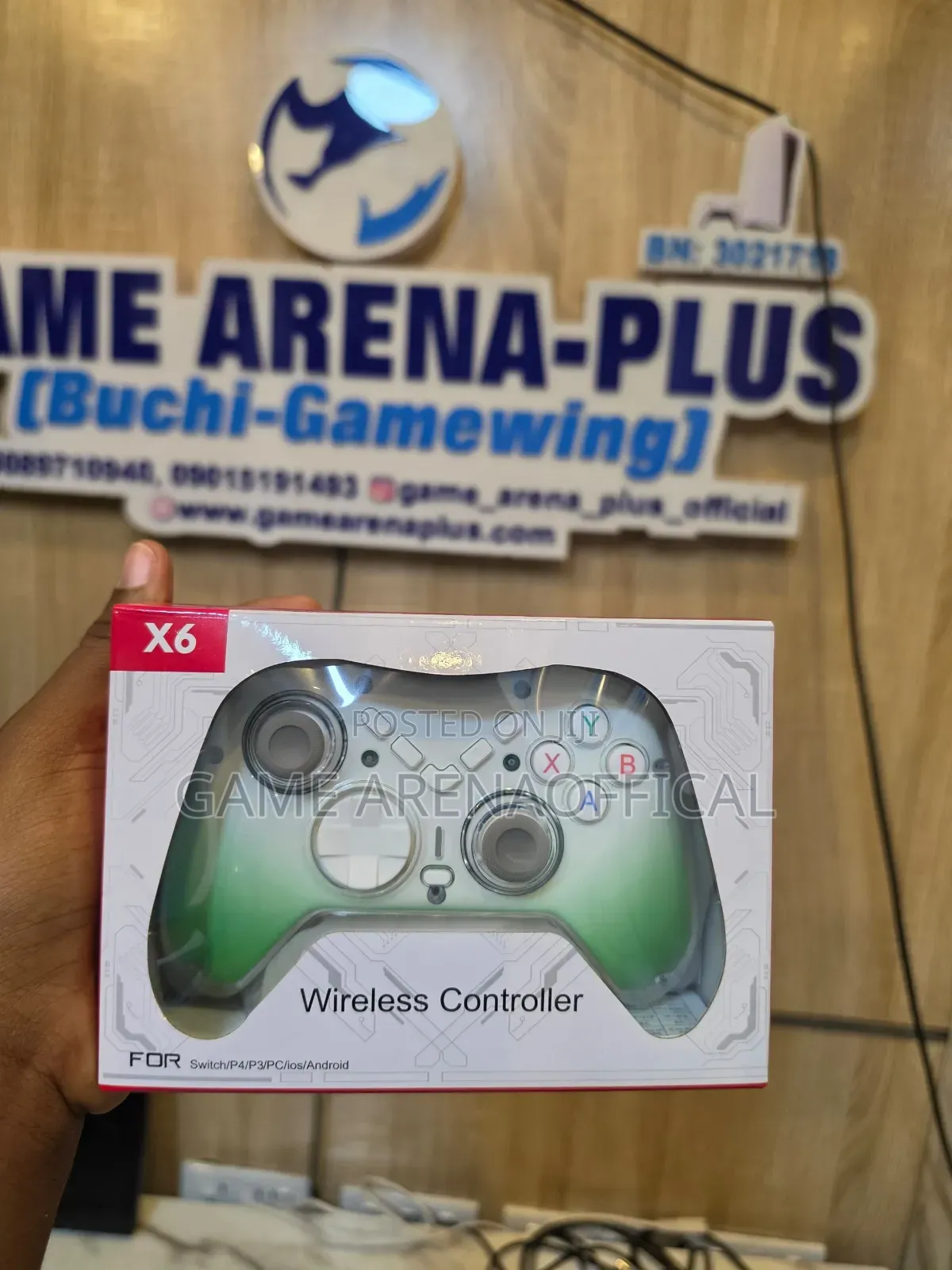 X6 Gaming Pad – Strong Battery Responsive Controls!