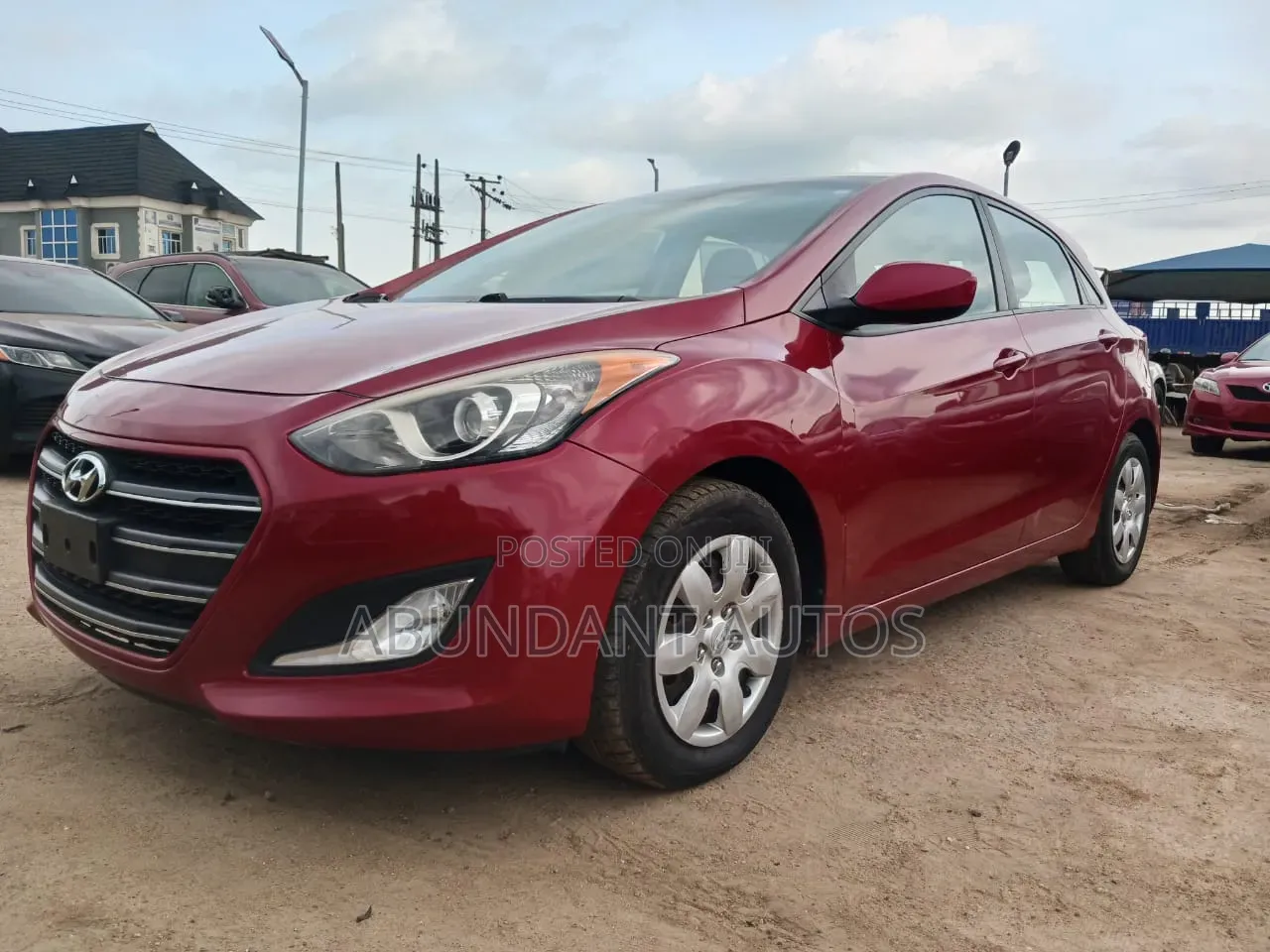 Hyundai Elantra ECO Sedan FWD (1.4L 4cyl 7A) 2017 Red