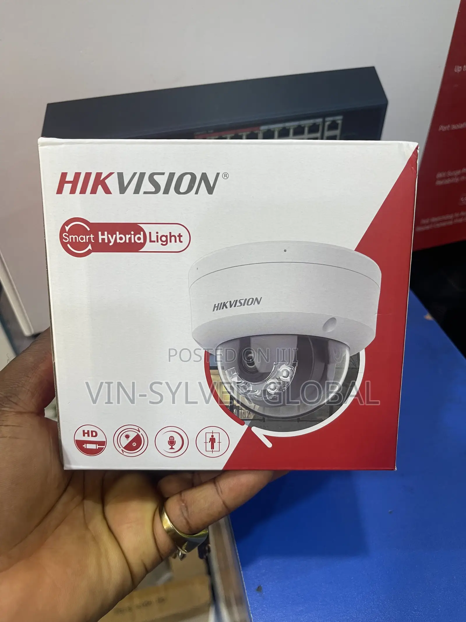 Hikvision 2mp Ip Camera With Audio and Colorvu