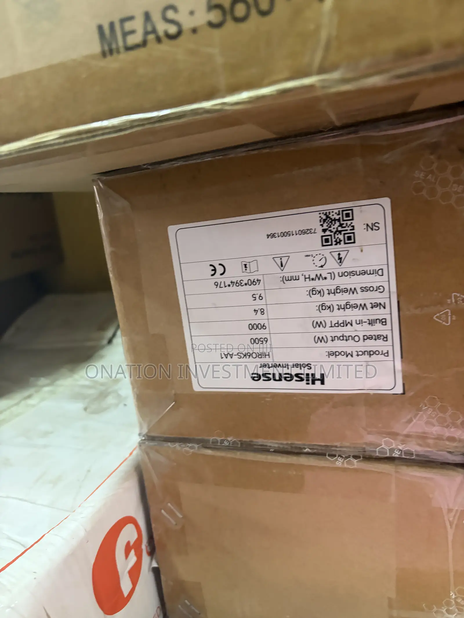 6.5kva 48v Hisense Hybrid Inverter– Smart Solar Backup Power Solution