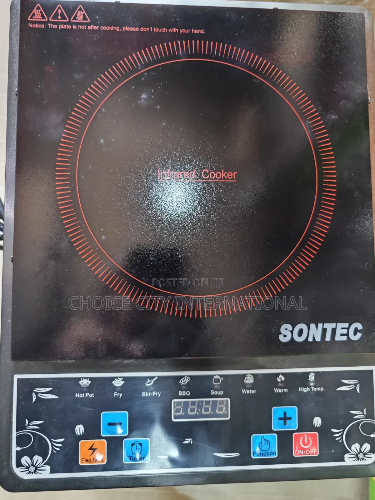 Sontec Two Burner Infrared Cooker