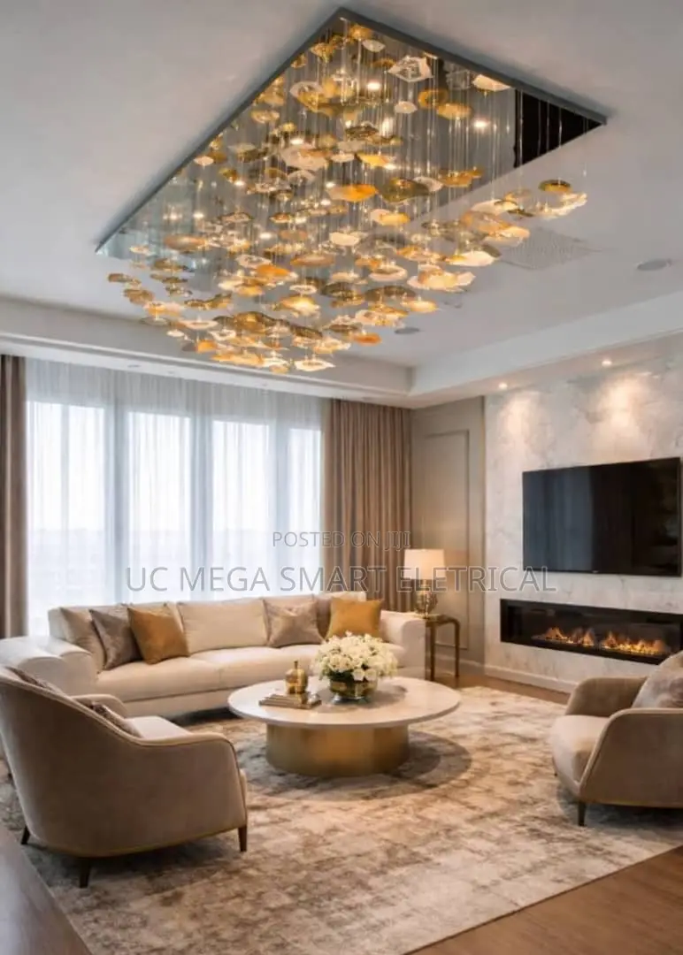 Nordic Luxury Pendant Light Modern Hotel Lobby Pendant Lamp Home