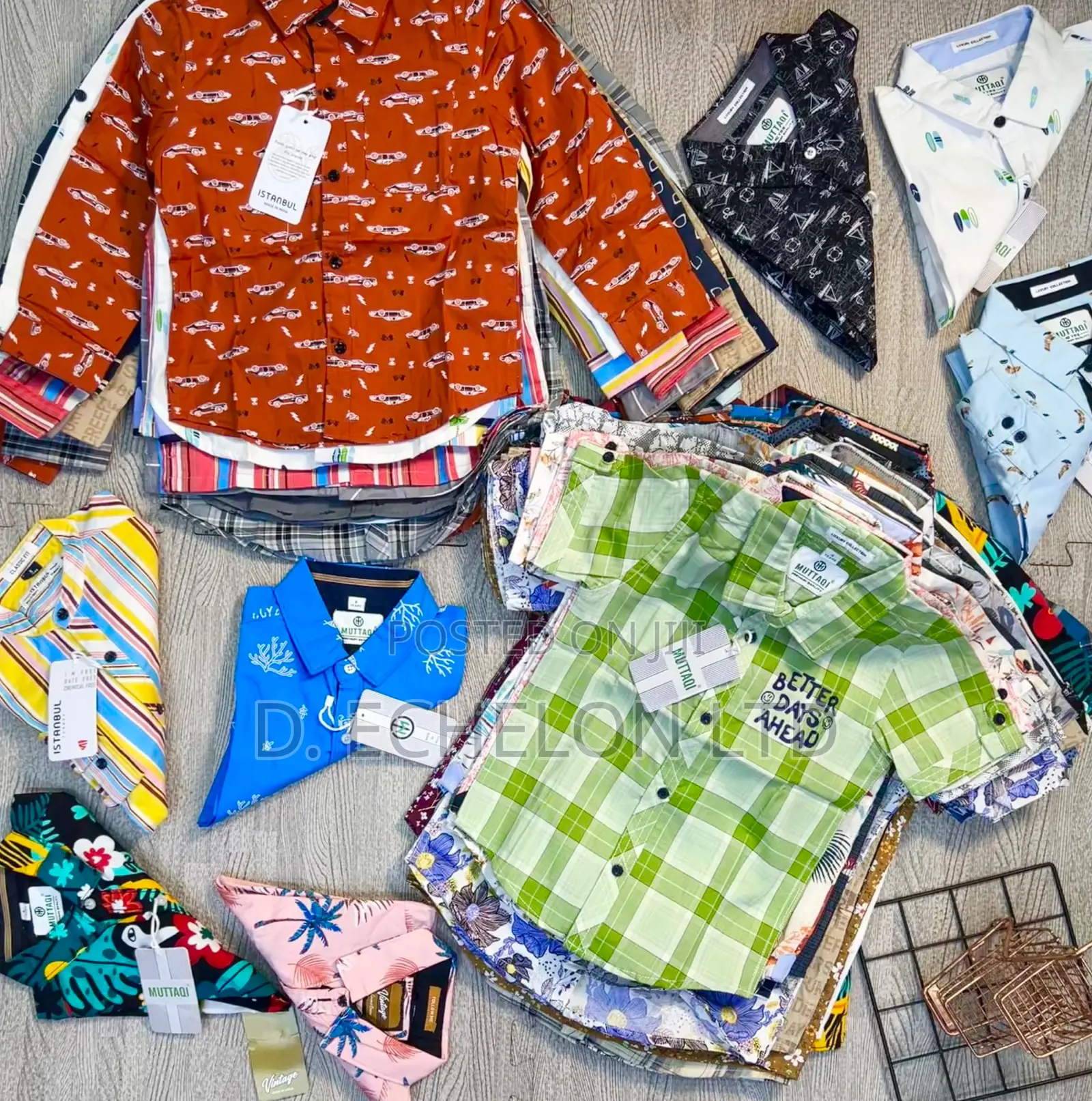 Wholesales >Kids Stock Shirts Bag(50pcs Mix Designs) #