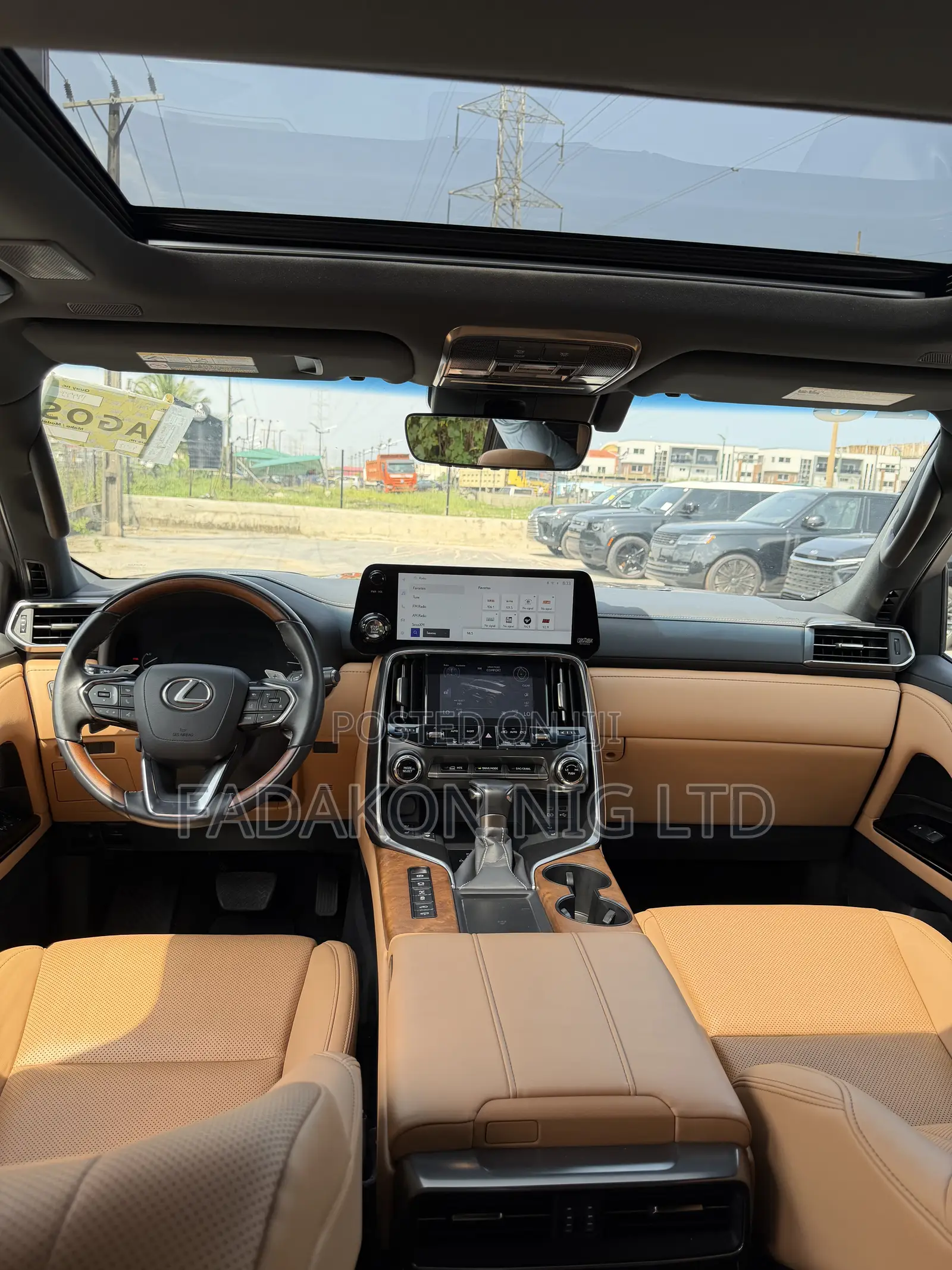 Lexus LX 600 2023 Black