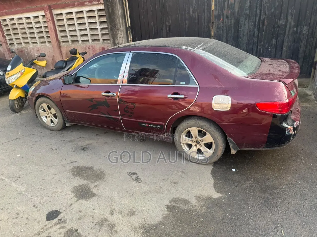 Honda Accord Sedan EX Automatic 2005 Red