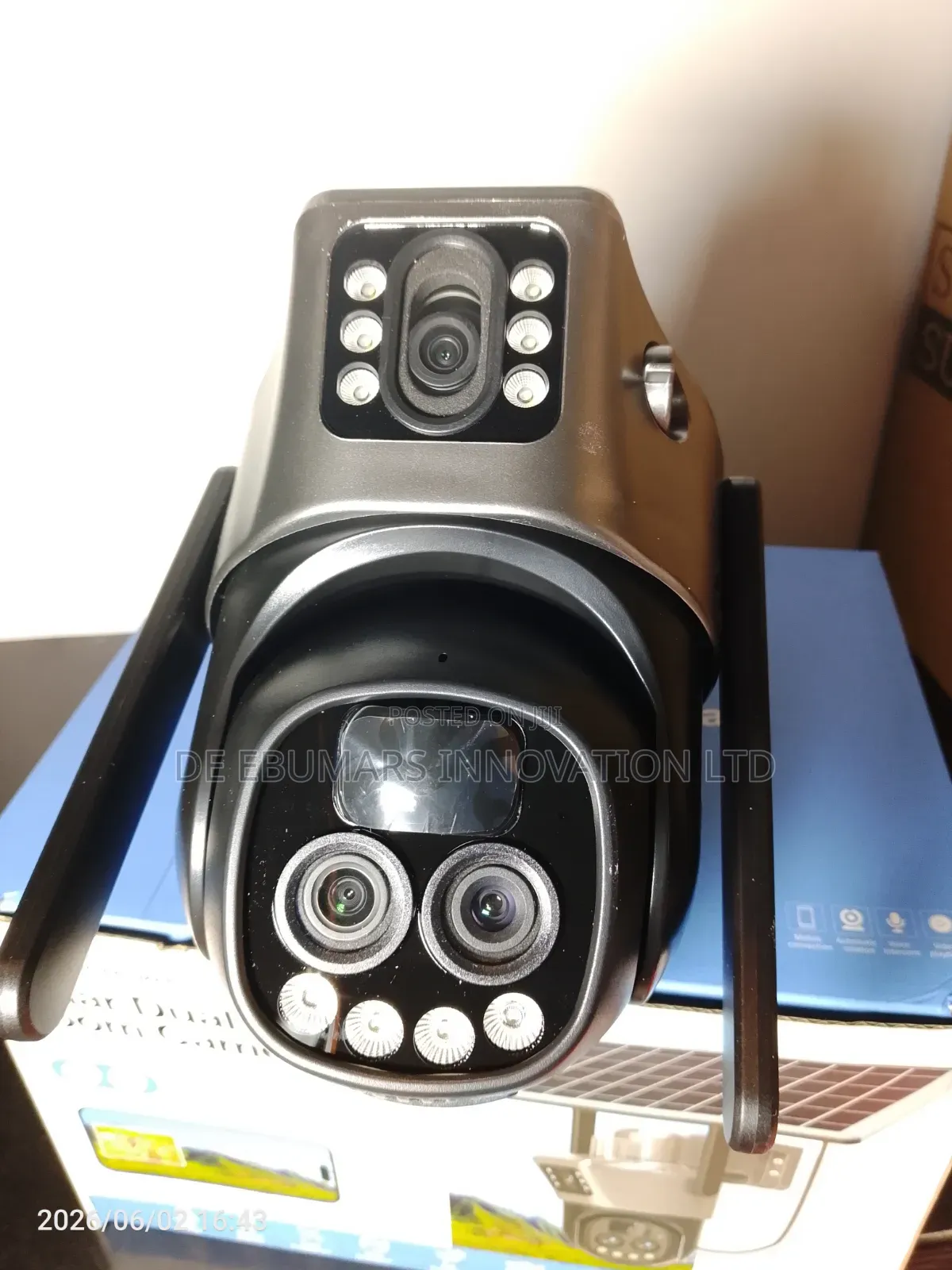 Solar Dual Lens Camera 4g
