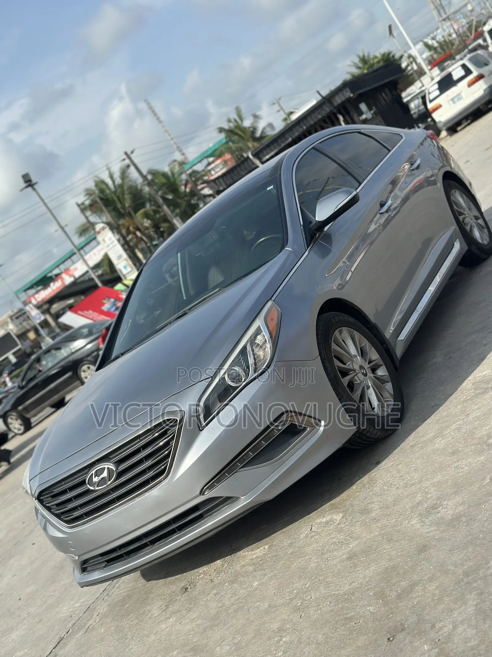 Hyundai Sonata Limited 4dr Sedan (2.4L 4cyl 6A) 2015 Gray