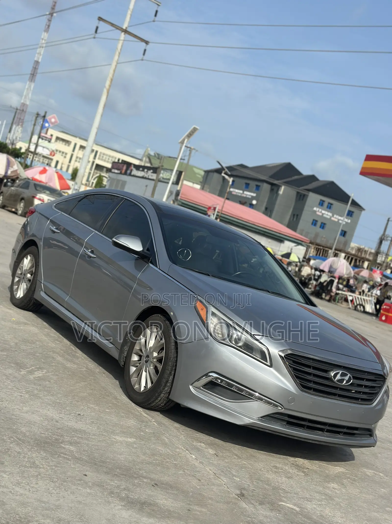 Hyundai Sonata Limited 4dr Sedan (2.4L 4cyl 6A) 2015 Gray