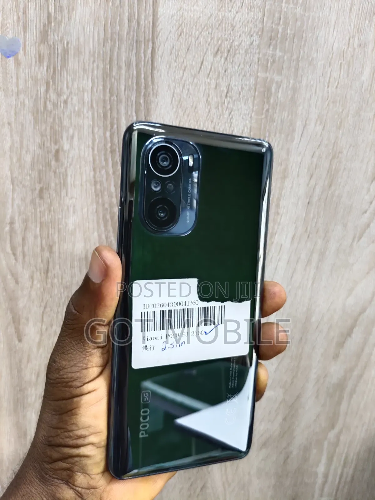 Xiaomi Poco F3 256 GB Black