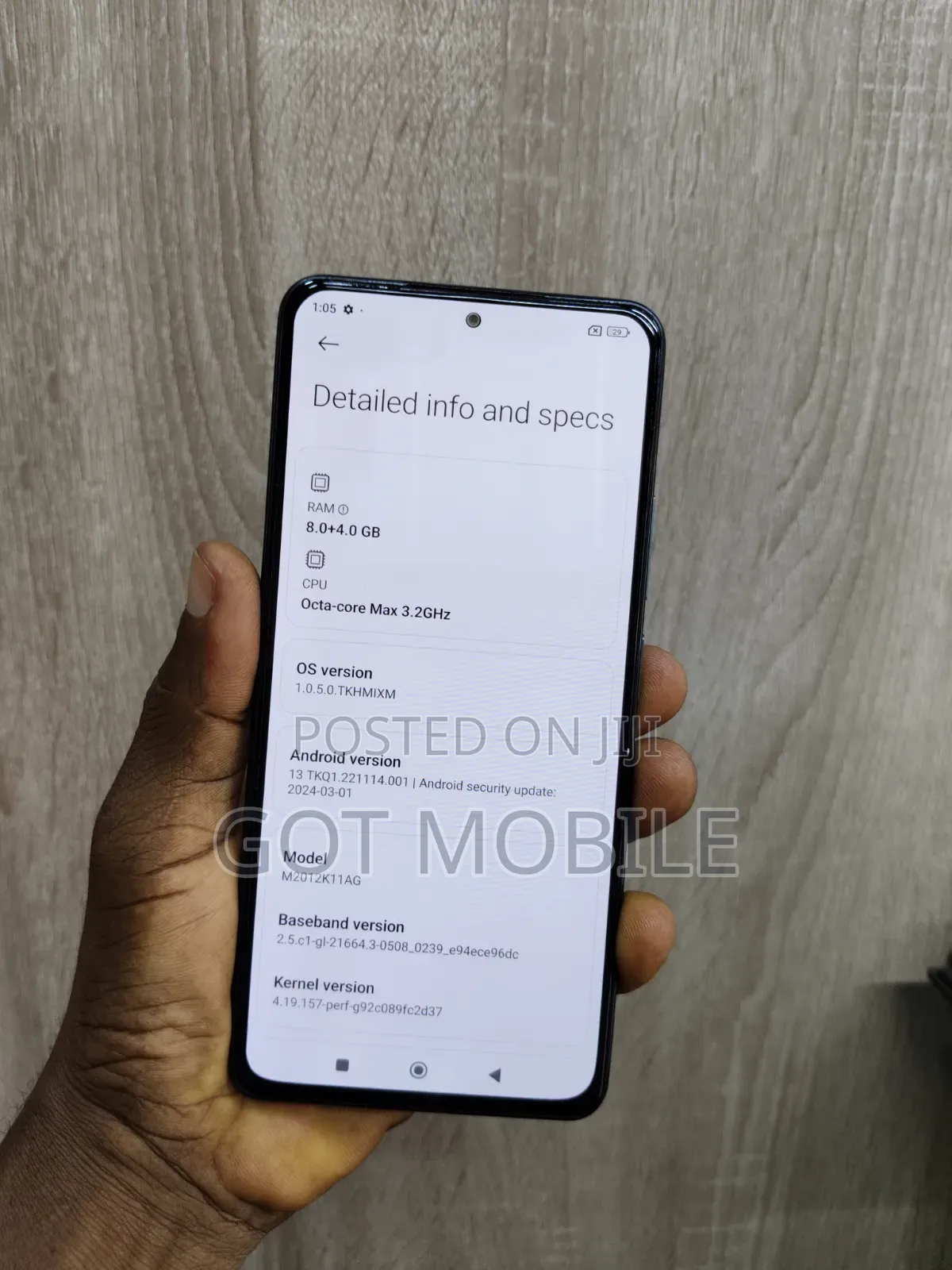 Xiaomi Poco F3 256 GB Black