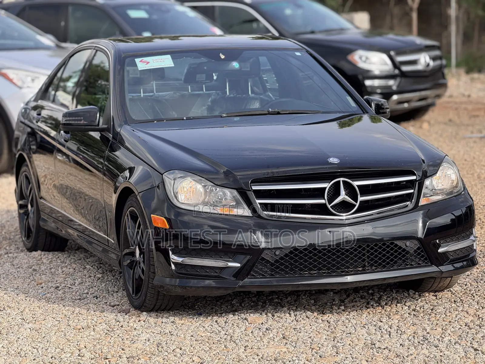 Mercedes-Benz C300 Sport 4Matic Sedan AWD (3.5L 6cyl 7A) 2014 Black