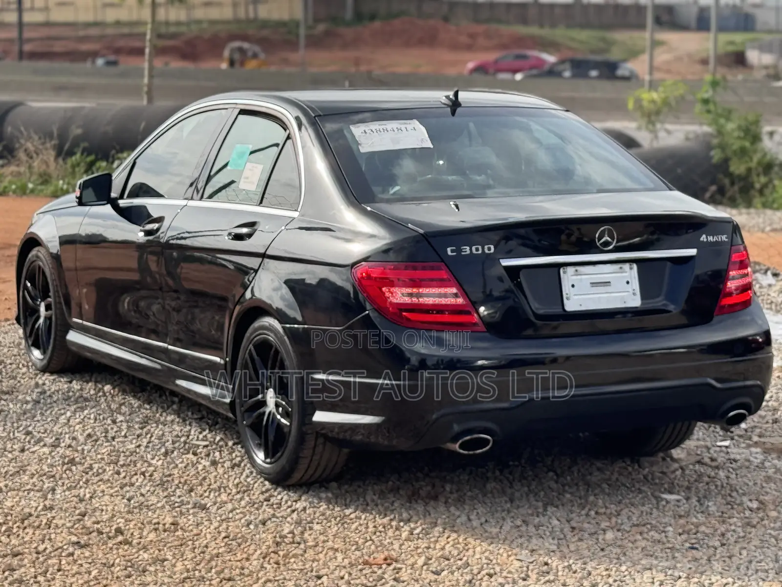 Mercedes-Benz C300 Sport 4Matic Sedan AWD (3.5L 6cyl 7A) 2014 Black