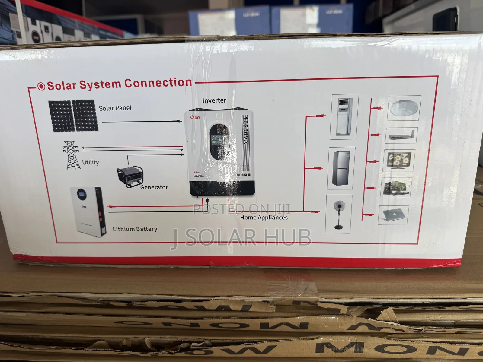 10.2kva Hybrid Solar Inverter