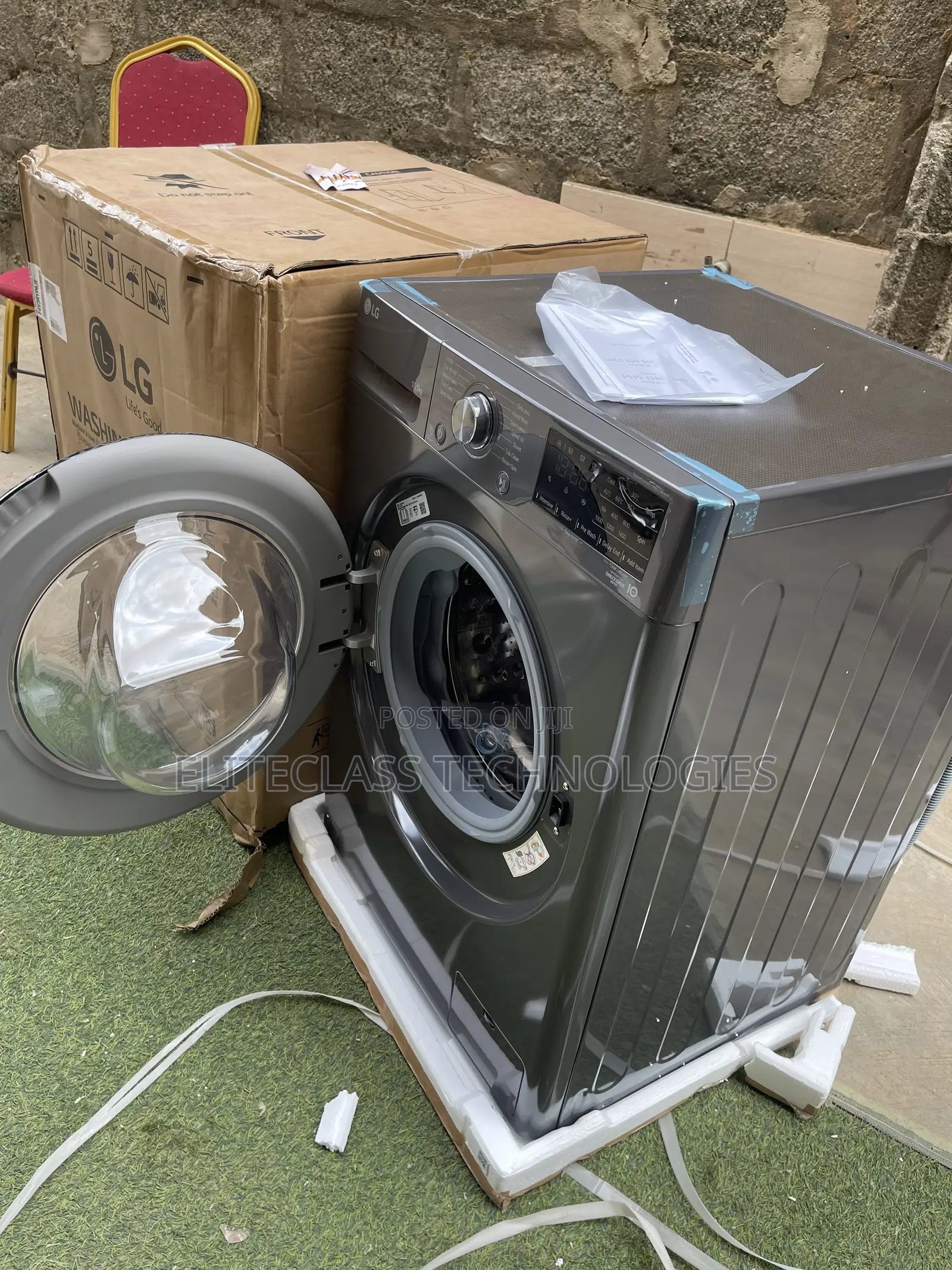 Lg Front Load Washing System 10.5kg