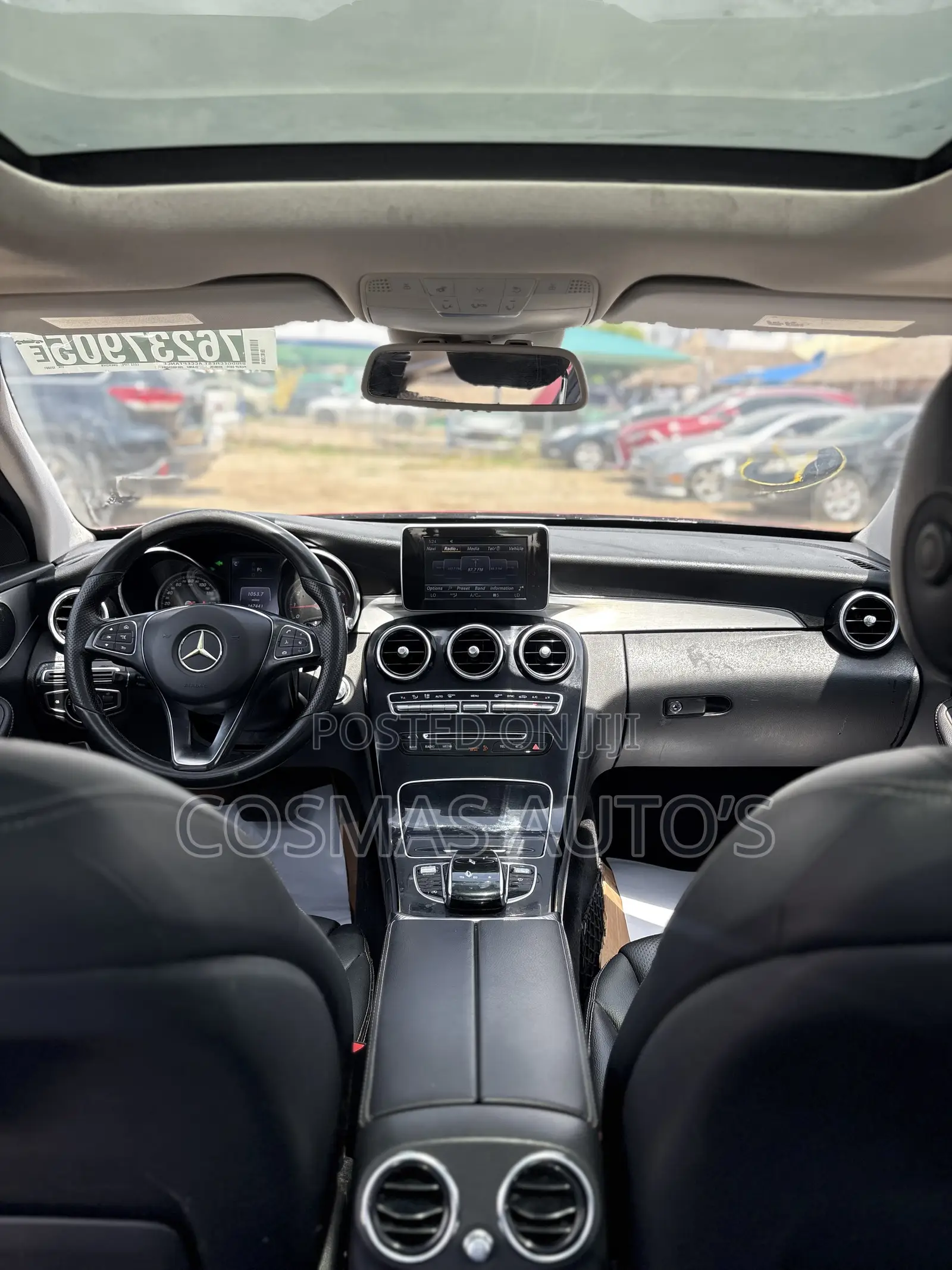 Mercedes-Benz C300 2016 Red