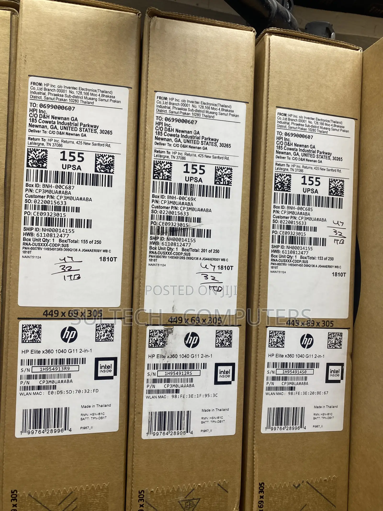New Laptop HP EliteBook X360 1040 G11 32GB Intel Core Ultra 7 SSD 1T