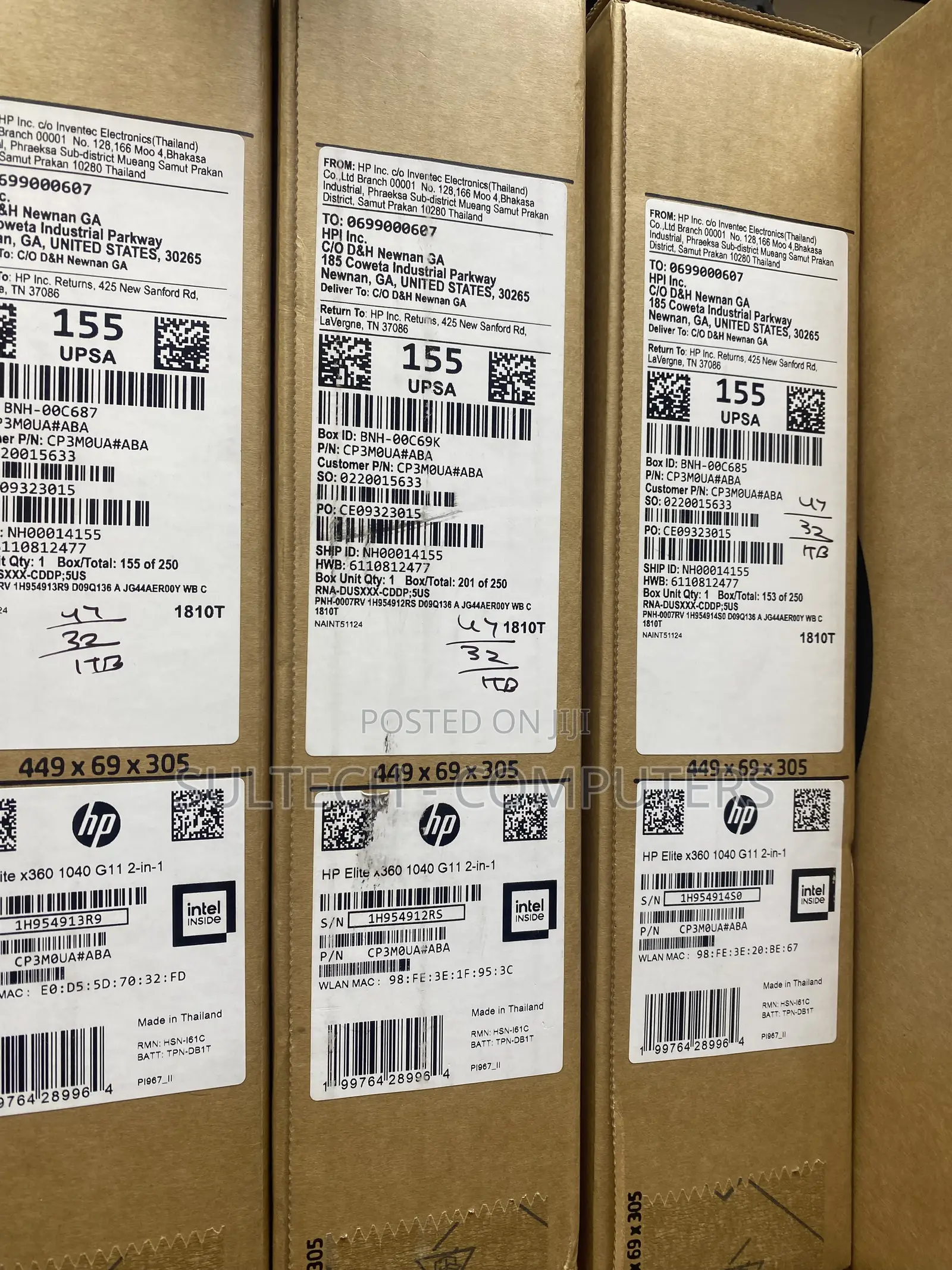 New Laptop HP EliteBook X360 1040 G11 32GB Intel Core Ultra 7 SSD 1T