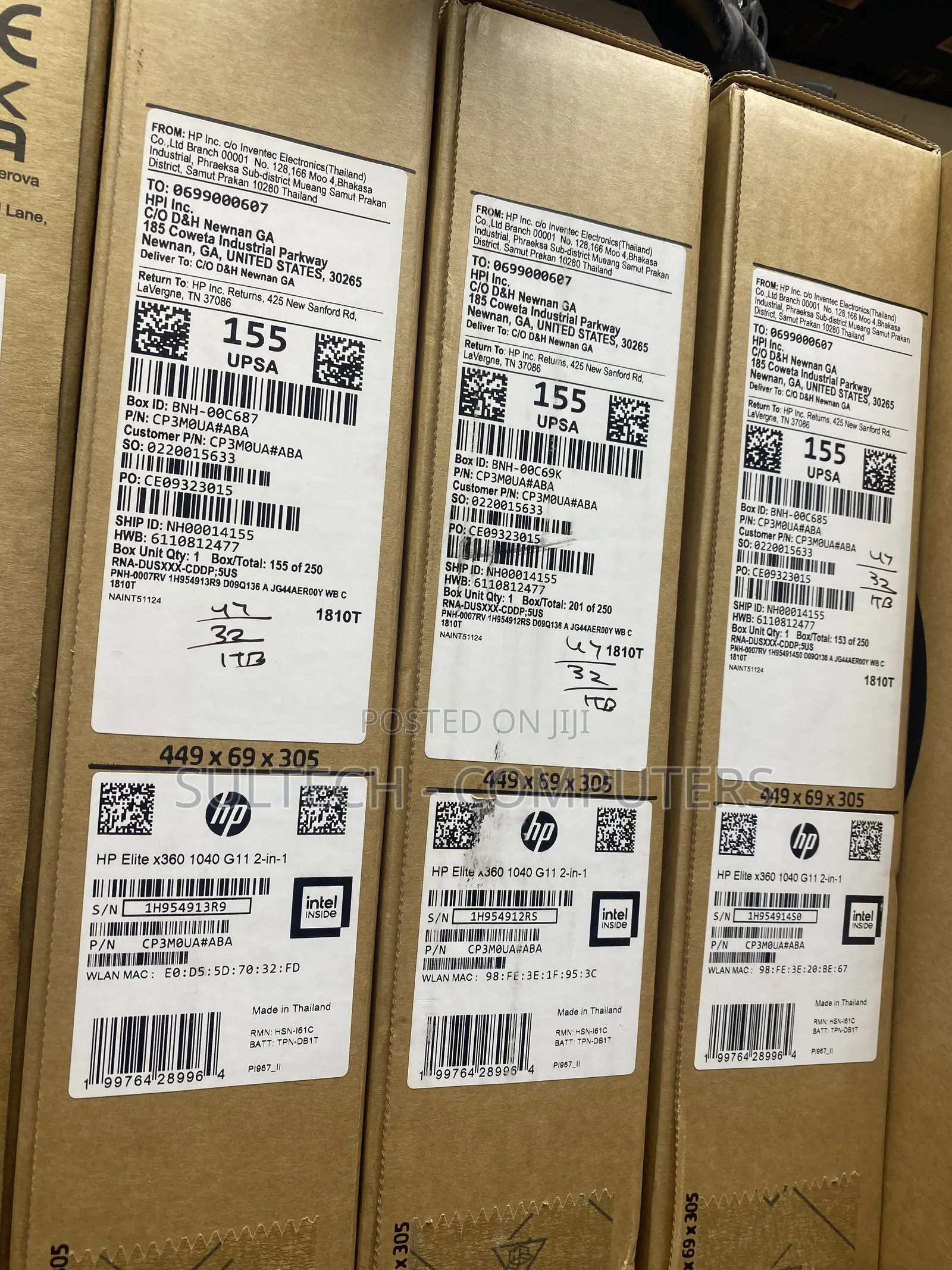 New Laptop HP EliteBook X360 1040 G11 32GB Intel Core Ultra 7 SSD 1T