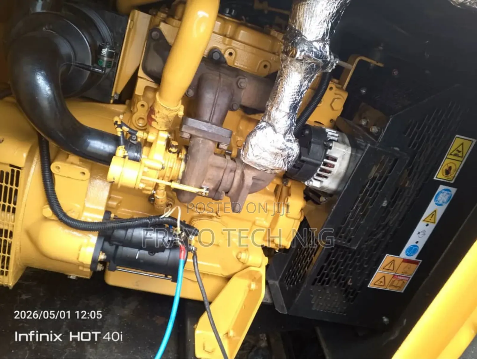 65kva Mantrac Cat Generator