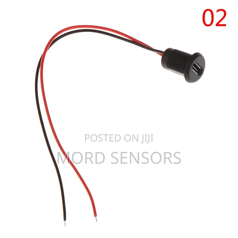 Wired Usb Type C Connector Panel Mount