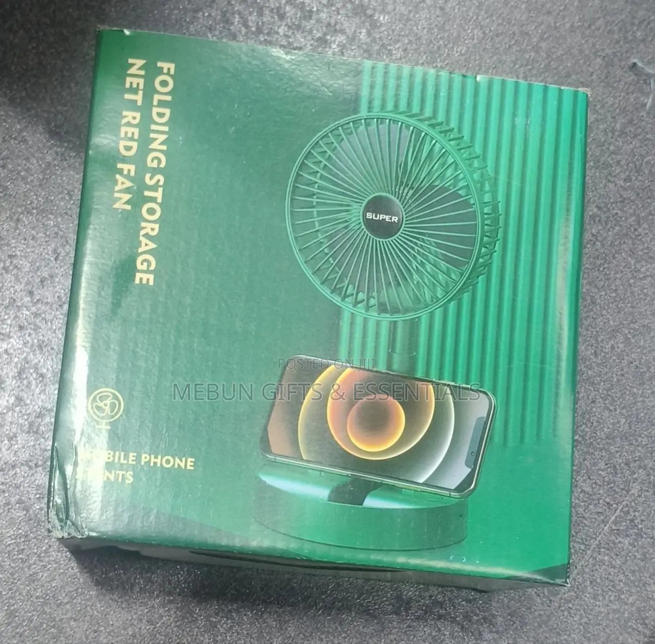 Rechargeable Telescopic Folding Fan