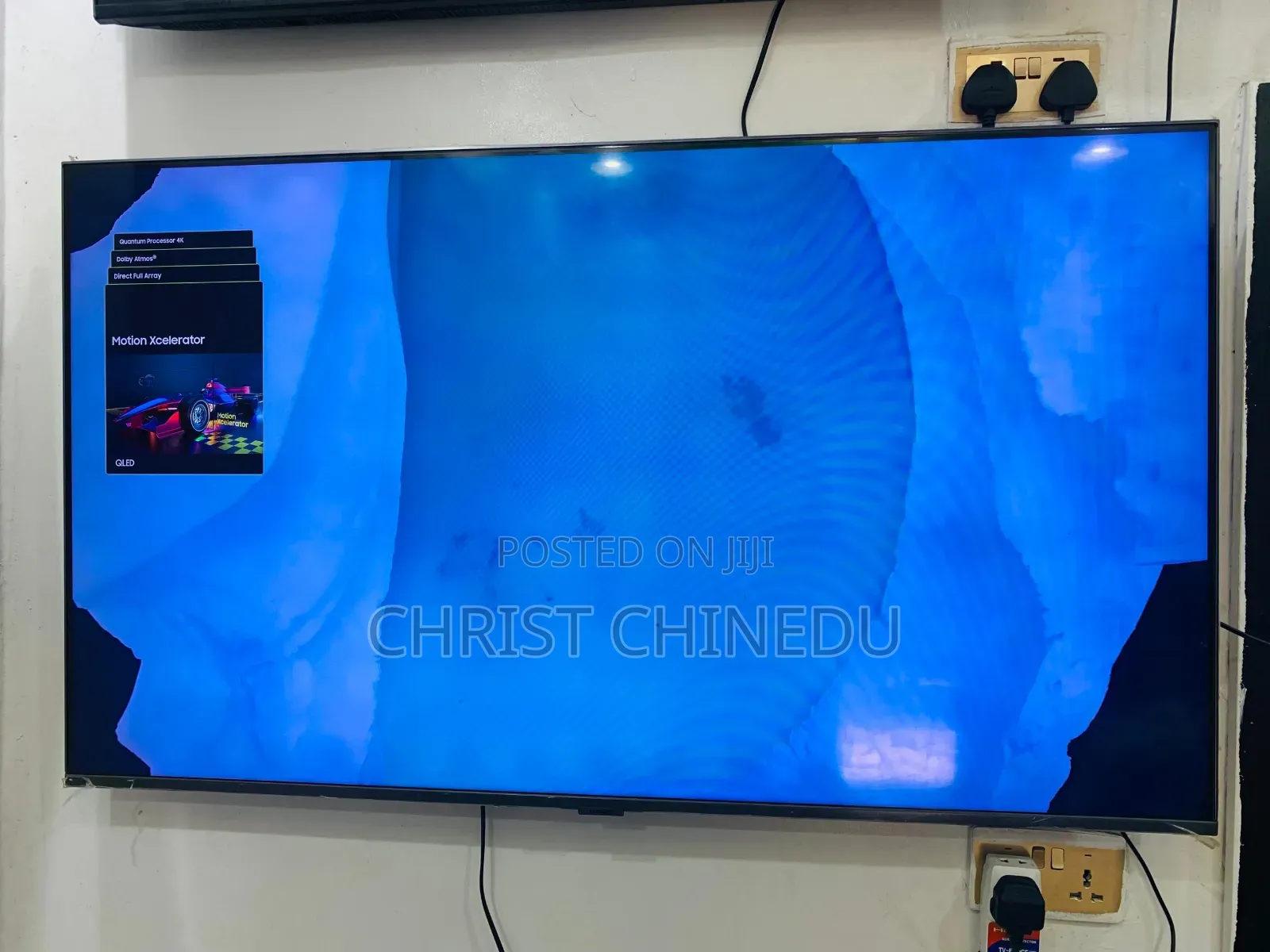 50inches Samsung Qled Crystal Picture Quality Framless